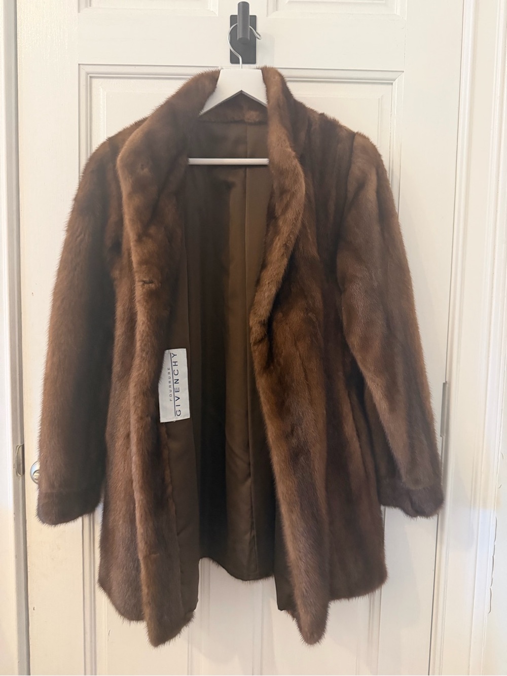 Vintage Givenchy brown Fur Coat - Women's Luxury Outerwear
